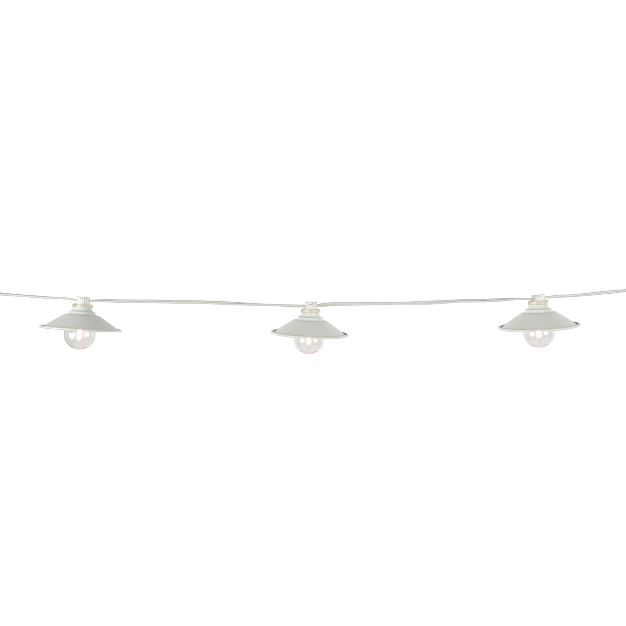 10ct. White Shade String Lights by Ashland®